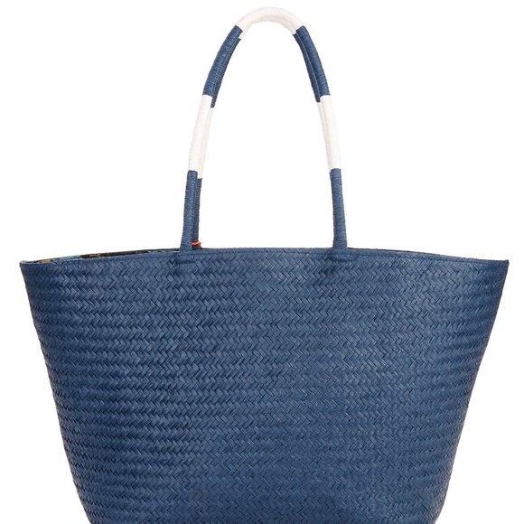 Straw Beach Bags Tote Tassels Bag Hobo Summer Handwoven Shoulder Bags Pu… - Picture 5 of 7